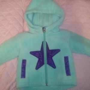 Columbia zip up star hoodie
